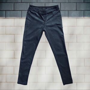 The Limited Medium (4-6) Charcoal Gray Mid-Rise Skinny Leg Jeggings
